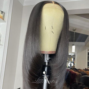 200% Density Undetectable Top Swiss HD Lace Double Drawn Lace Wig | Silky Straight Apparel & Accessories > Clothing Accessories > Hair Accessories > Wigs > 13x6-lace-front-wig LABHAIRS® 