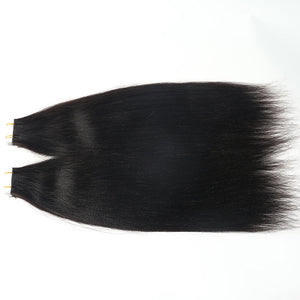 Labhairs 100% Human Hair 40Pcs Tape In Hair Extensions Human Hair Apparel & Accessories > Clothing Accessories > Hair Accessories > Wigs > Lace Front Bob Wig LABHAIRS® 