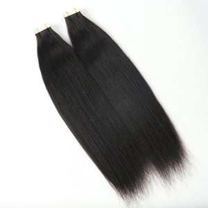 Labhairs 100% Human Hair 40Pcs Tape In Hair Extensions Human Hair Apparel & Accessories > Clothing Accessories > Hair Accessories > Wigs > Lace Front Bob Wig LABHAIRS® 