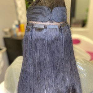 Labhairs 100% Human Hair 40Pcs Tape In Hair Extensions Human Hair Apparel & Accessories > Clothing Accessories > Hair Accessories > Wigs > Lace Front Bob Wig LABHAIRS® 
