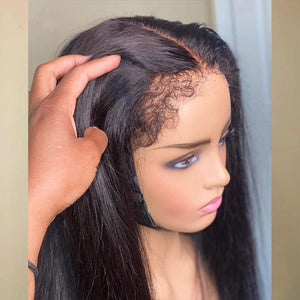 Labhairs New Arrival Curly Baby Hair Silky Straight Top Swiss HD Lace Apparel & Accessories > Clothing Accessories > Hair Accessories > Wigs > 13x6-lace-front-wig LABHAIRS® 