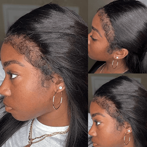 Labhairs New Arrival Curly Baby Hair Silky Straight Top Swiss HD Lace Apparel & Accessories > Clothing Accessories > Hair Accessories > Wigs > 13x6-lace-front-wig LABHAIRS® 