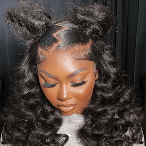 Loose Deep Wave 200% Density Top Swiss HD Lace Wig 100% Human Hair Apparel & Accessories > Clothing Accessories > Hair Accessories > Wigs > 5x5 Top Swiss HD Lace Closure Wig LABHAIRS® 