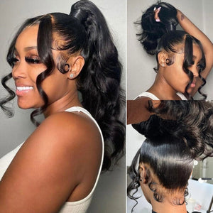 Full Lace Brazilian Body Wave Human Hair Wigs with Clean Bleached Knots Apparel & Accessories > Clothing Accessories > Hair Accessories > Wigs > 13x6-lace-front-wig LABHAIRS® 