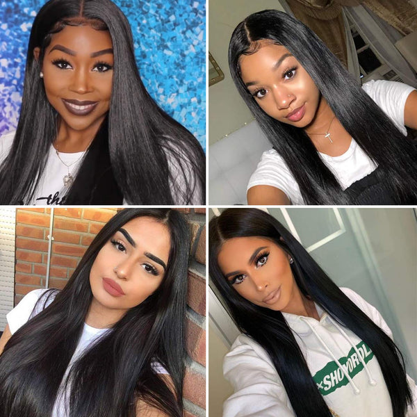 5X5 Closure HD Lace Wig Invisible Swiss Lace+Invisible Knots | Silky Straight Lab Hairs 
