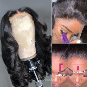 Undetectable Invisible Lace Glueless 13X6 Frontal Lace Wig | Loose Wave Lab Hairs 