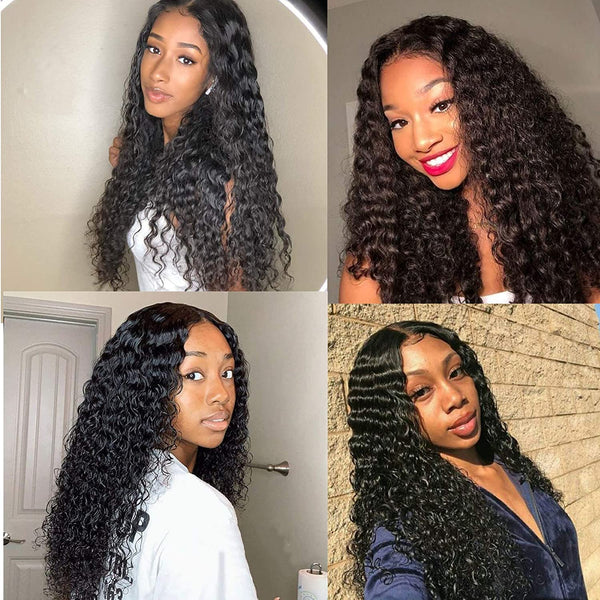 5X5 Closure HD Lace Wig Invisible Swiss Lace+Invisible Knots | Deep Wave Lab Hairs 