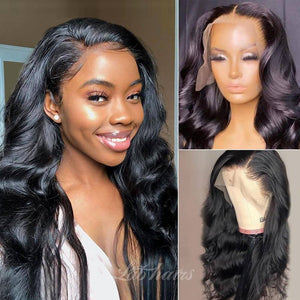 Kerwin|13*6 Undetectable Invisible Lace Glueless Frontal Lace Body Wave Wig Apparel & Accessories > Clothing Accessories > Hair Accessories > Wigs > 13x6-lace-front-wig LABHAIRS® 