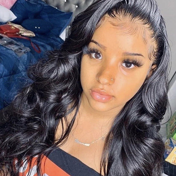 Undetectable Invisible Lace Glueless 13X6 Frontal Lace Wig+ Invisible Knots | Body Wave Apparel & Accessories > Clothing Accessories > Hair Accessories > Wigs > 13x6-lace-front-wig LABHAIRS? 