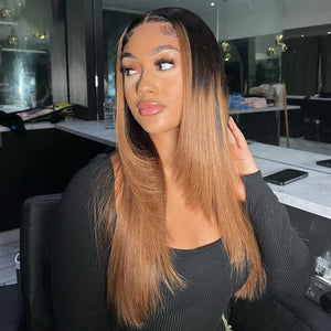 Ombre Color Double Drawn 200% Density Top HD Lace|Labhairs Apparel & Accessories > Clothing Accessories > Hair Accessories > Wigs > 13x6-lace-front-wig LABHAIRS® 