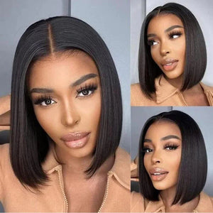 Undetectable 5x5 Glueless Top Swiss HD Lace Straight Human Hair Bob Wig | Labhairs Apparel & Accessories > Clothing Accessories > Hair Accessories > Wigs > Lace Front Bob Wig LABHAIRS? 