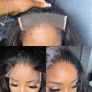 Swiss HD Lace 5X5 Lace Closure Wig Brazilian Human Hair Wig | Deep Wave Lab Hairs 