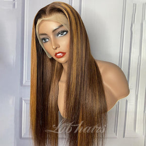 Highlight Human Hair Top Swiss HD Lace Front Wig | Straight |Loose Body Wave | Deep Curl Apparel & Accessories > Clothing Accessories > Hair Accessories > Wigs > 13x6-lace-front-wig LABHAIRS® 