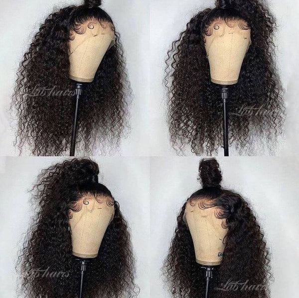 Kerwin|13*4 Undetectable Invisible Lace Wig Full Frontal Top Swiss HD Lace Wig | Water Wave Apparel & Accessories > Clothing Accessories > Hair Accessories > Wigs > 13x6-lace-front-wig LABHAIRS® 
