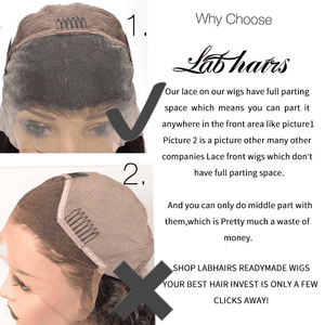 New Reddish Brown Top Swiss HD Lace Loose Body Wave Wig Apparel & Accessories > Clothing Accessories > Hair Accessories > Wigs > 13x6-lace-front-wig LABHAIRS® 