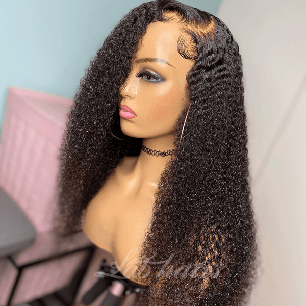 13*6 Undetectable Top Swiss Lace Front Wig Pre Plucked Bleached Knots | Deep Curly Apparel & Accessories > Clothing Accessories > Hair Accessories > Wigs > 13x6-lace-front-wig LABHAIRS? 