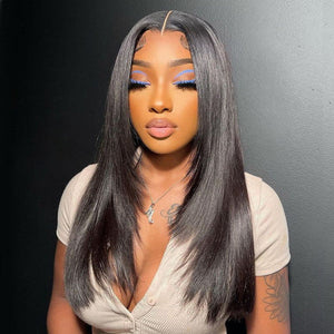 200% Density Undetectable Top Swiss HD Lace Double Drawn Lace Wig | Silky Straight Apparel & Accessories > Clothing Accessories > Hair Accessories > Wigs > 13x6-lace-front-wig LABHAIRS® 