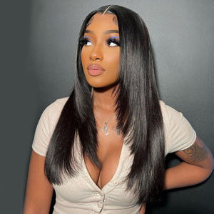 200% Density Undetectable Top Swiss HD Lace Double Drawn Lace Wig | Silky Straight Apparel & Accessories > Clothing Accessories > Hair Accessories > Wigs > 13x6-lace-front-wig LABHAIRS® 