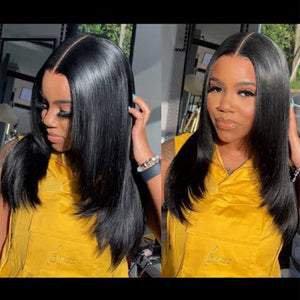 200% Density Undetectable Top Swiss HD Lace Double Drawn Lace Wig | Silky Straight Apparel & Accessories > Clothing Accessories > Hair Accessories > Wigs > 13x6-lace-front-wig LABHAIRS® 