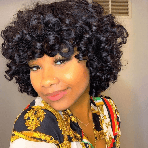 Wavy Short Bob Wig Human Hair|Labhairs Apparel & Accessories > Clothing Accessories > Hair Accessories > Wigs > Lace Front Bob Wig LABHAIRS® 