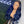 Omber Navy Blue Preplucked Loose Wave Lace Front Wig | Loose Wave Lab Hairs 