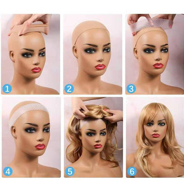 Wig Grip Band for Lace Front Non-slip Adjustable Silicone Wig Headband Seamless Wig Holder Apparel & Accessories > Clothing Accessories > Hair Accessories > Wig Accessories > Tools & Accessories LABHAIRS® 