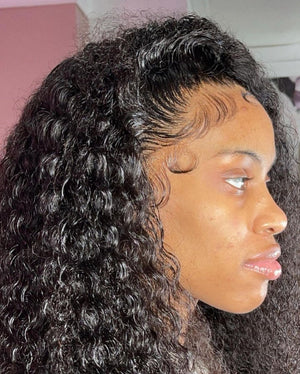 50% OFF Only 1 Stock 13*6 Top HD Lace Front Wig Invisible Swiss Lace Water Wave Wig Apparel & Accessories > Clothing Accessories > Hair Accessories > Wigs > 13x6-lace-front-wig LABHAIRS® 