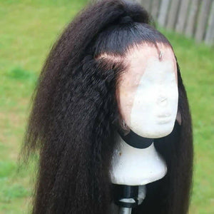 13*6 Skin Melt HD Lace Front Wig Invisible Swiss Lace+ Invisible Knots | Kinky Straight Lab Hairs 